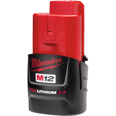 BATTERY - M12 MILWAUKEE RED LITHIUM