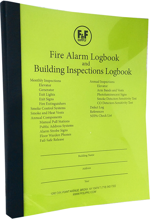 LOG BOOK - FIRE ALARM