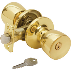 ENTRY LOCK - BRASS STANDARD