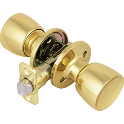 PASSAGE LOCK - STANDARD BRASS