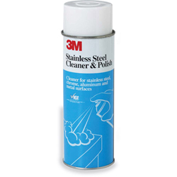 STAINLESS STEEL CLEANER & POLISH - 3M (21 OZ.)