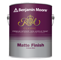 PAINT - BM REGAL MATTE WHITE GAL