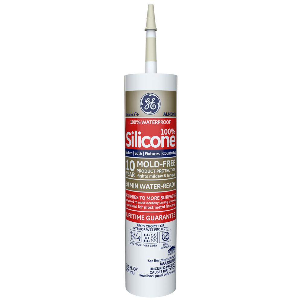 CAULK - GE ALMOND KITCHENBATH