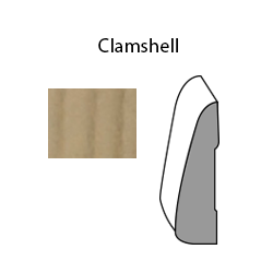 LUMBER - CLAMSHELL 2-1/4" X 7'