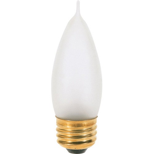 BULB - 40W FROST FLAME MED PK.2