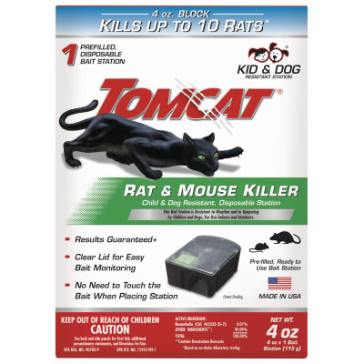 RAT & MOUSE BAIT STATION - 4 OZ.