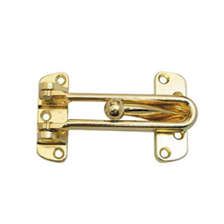 DOOR GUARD - BRASS SWING BAR