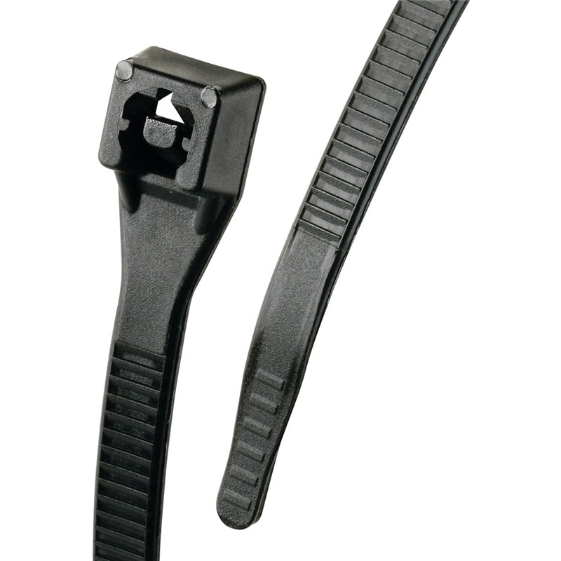 CABLE TIES - 11" BLACK PK/100