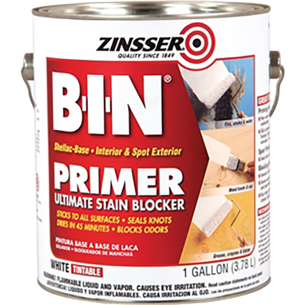 PRIMER - ZINSSER BIN STAIN GAL.