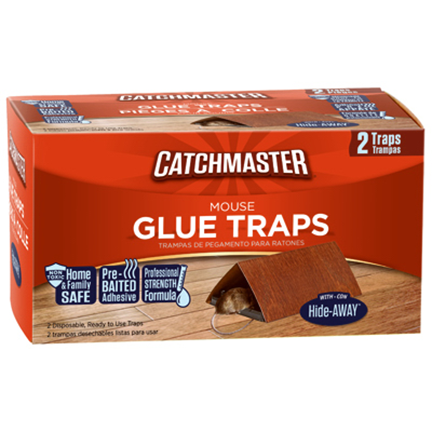 GLUE TRAP - MOUSE COVERED PK/2