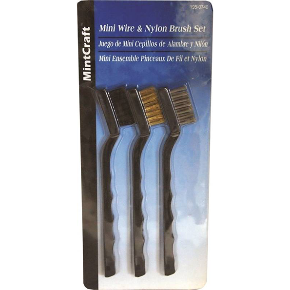 BRUSH - SCRATCH MINI SET 3 PIECE