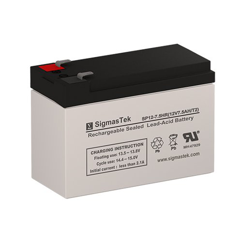 BATTERY - EMERGENCY 12V 7.5 AMP