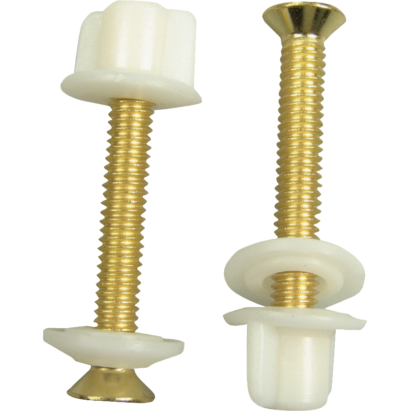 TOILET SEAT - BOLT SET BRASS