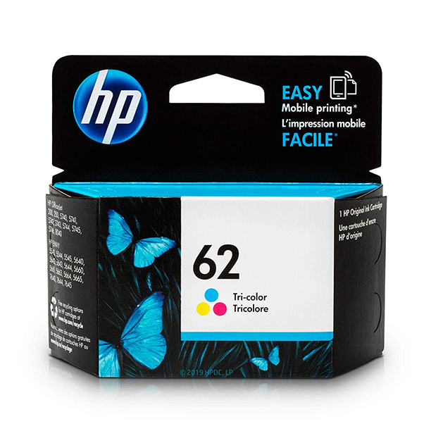 INK CARTRIDGE - HP #62 COLOR