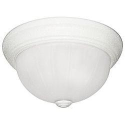 FIXTURE - 13" FROST WHITE