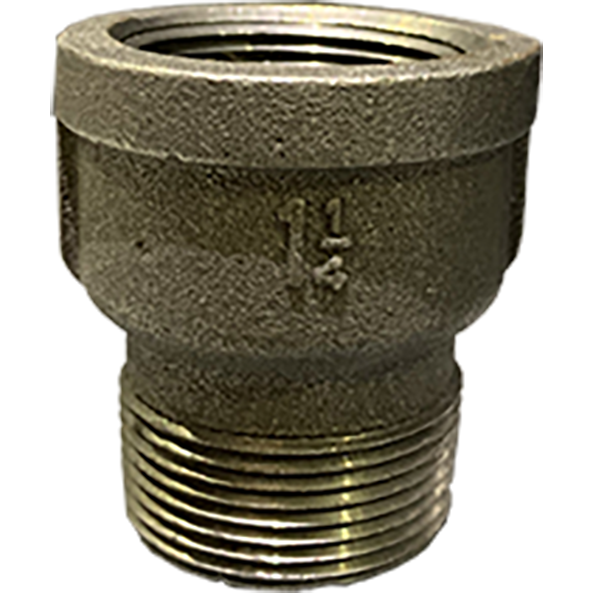 EXTENSION COUPLING BLK - 1-1/4"